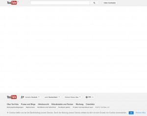 Startseite von youtube Deutschland, Stand 20.11.2013 mit meinem Stylish!-Userstyle "unclutter youtube"